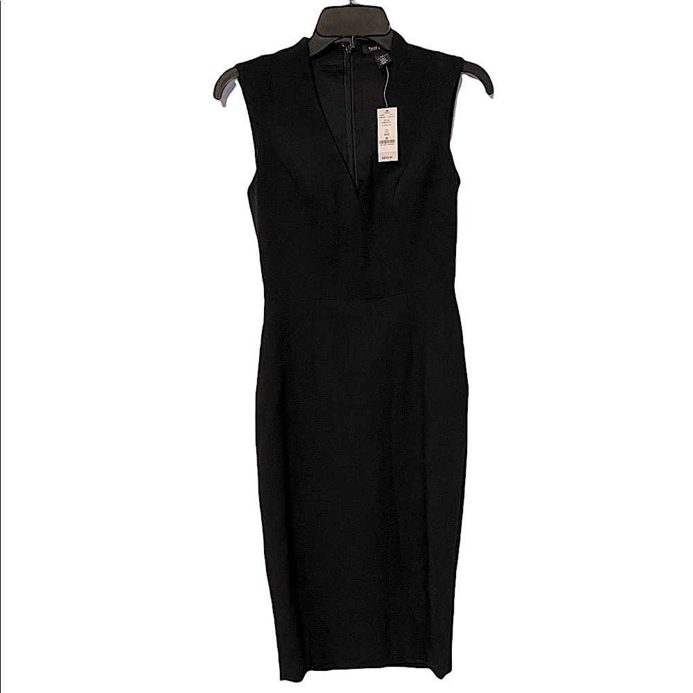 🆕 White House Black Market Ultimate Sheath black NWT size 00